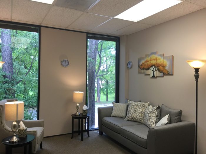 image of a therapy room